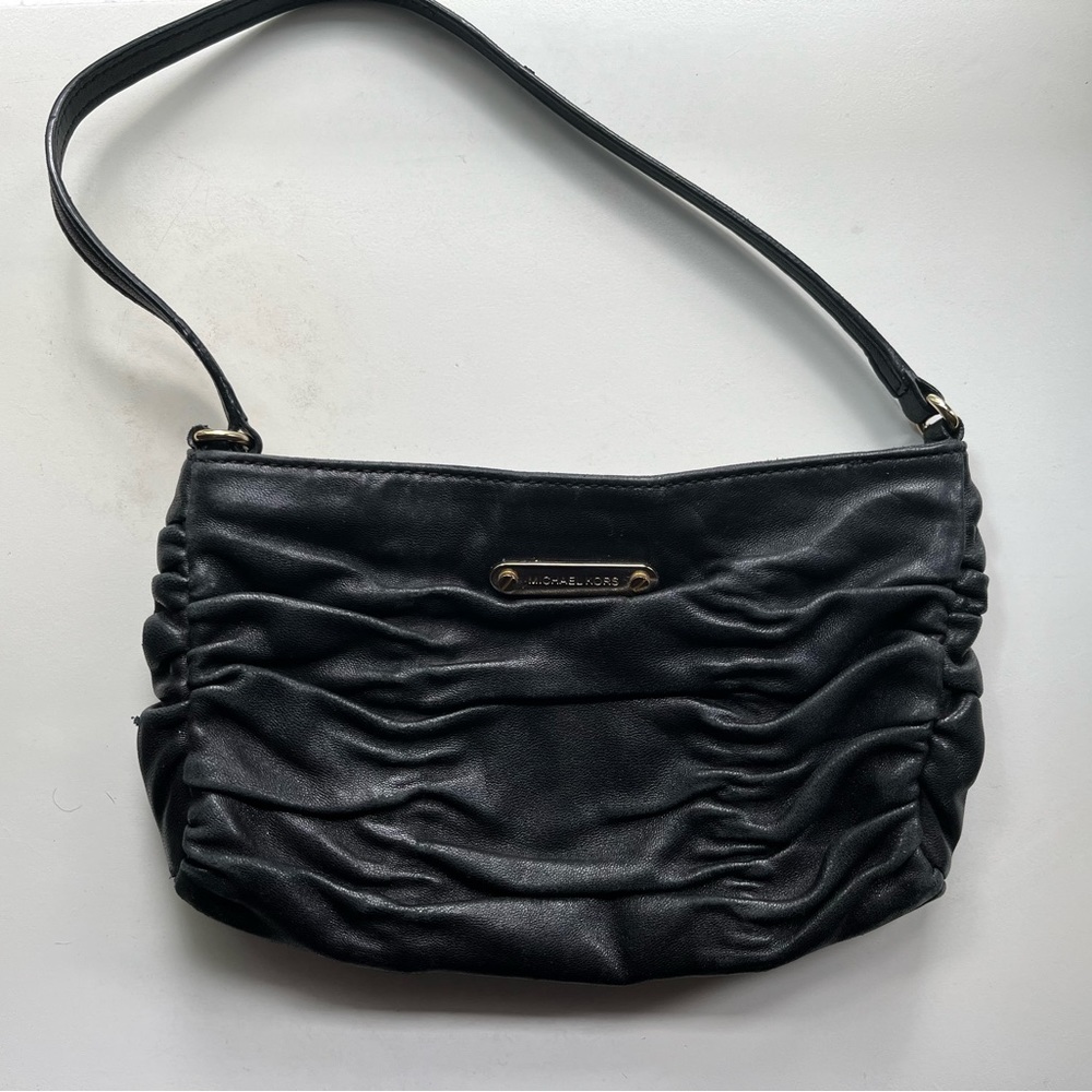Michael Kors black clutch